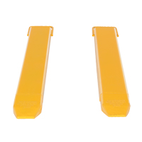Fork Extensions, 48" L x 7-3/8" W, For Fork Width of 5" Ottawa Fastener Supply