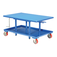 Post Lift Table, 42" L x 30" W, Steel, 2000 lbs. Capacity Ottawa Fastener Supply