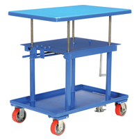 Hydraulic Lift Table, 24" L x 36" W, Steel, 2000 lbs. Capacity Ottawa Fastener Supply