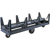 Bar Cradle Truck, 96" L x 28" W x 29" H, 10000 lbs. Capacity, Phenolic Wheels Ottawa Fastener Supply