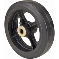 Rubber Wheels, 8" (203 mm) Dia. x 2" (51 mm) W, 600 lbs. (272 kg.) Capacity MH297 | Ottawa Fastener Supply