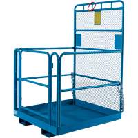 Nacelle &eacute;l&eacute;vatrice pour travail en hauteur, 48" x 48" x 72" h, Capacit&eacute; de 1000 lb, Acier Ottawa Fastener Supply