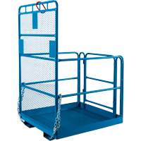 Nacelle &eacute;l&eacute;vatrice pour travail en hauteur, 48" x 48" x 72" h, Capacit&eacute; de 1000 lb, Acier Ottawa Fastener Supply