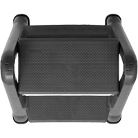 Escabeau repliable, 2 marches, 19-1/2" x 20-1/2" x Hauteur 22-3/4" Ottawa Fastener Supply