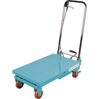 Heavy-Duty Hydraulic Scissor Lift Table, 27-1/2" L x 17-3/4" W, Steel, 330 lbs. Capacity Ottawa Fastener Supply