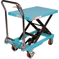 Heavy-Duty Hydraulic Scissor Lift Table, 32" L x 19-3/4" W, Steel, 660 lbs. Capacity Ottawa Fastener Supply