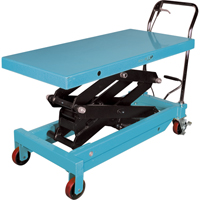 Heavy-Duty Hydraulic Scissor Lift Table, 48" L x 24" W, Steel, 1545 lbs. Capacity Ottawa Fastener Supply