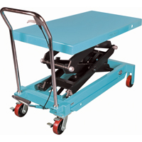 Heavy-Duty Hydraulic Scissor Lift Table, 48" L x 24" W, Steel, 1545 lbs. Capacity Ottawa Fastener Supply