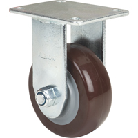 Caster, Rigid, 4" (101.6 mm), Polyurethane, 440 lbs. (199.58 kg.) Ottawa Fastener Supply