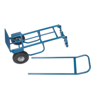 Convertible Deluxe Hand Truck, Steel, 800 lbs. Capacity Ottawa Fastener Supply