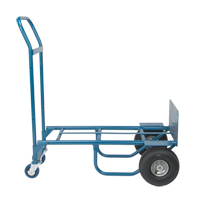 Convertible Deluxe Hand Truck, Steel, 800 lbs. Capacity Ottawa Fastener Supply