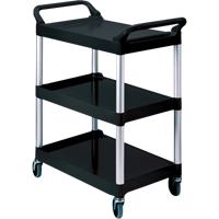 Chariot de service, 3 tiers, 19" x 38" x 34", Capacit&eacute; 200 lb Ottawa Fastener Supply