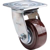 Caster, Swivel, 4" (101.6 mm), Polyurethane, 550 lbs. (249.5 kg.) Ottawa Fastener Supply