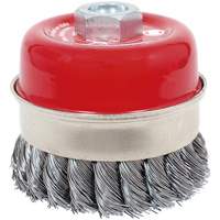 CKB3201T High Performance Knot Banded Cup Brush, 3-1/2" Dia. x 5/8"-11 Arbor Ottawa Fastener Supply