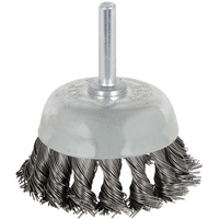 8046 Shaft Mounted Knot Twisted Cup Brush, 1-1/8" Dia. Ottawa Fastener Supply