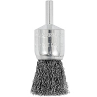 Shaft Mounted Crimped End Brush, 3/4", 0.012" Fill, 1/4" Shank Ottawa Fastener Supply