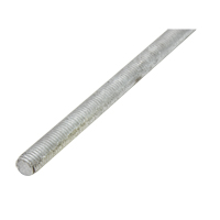 Tige filet&eacute;e, 1/4"-20, 36" lo, Galvanis&eacute;, Grade Calibre 2 Ottawa Fastener Supply