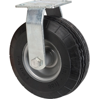 Flat-Free Casters, Rigid, 8" (203.2 mm), Flat-Free, 275 lbs. (125 kg.) Ottawa Fastener Supply