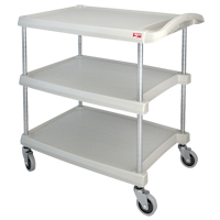 myCart Utility Cart, 3 Tiers, 20" x 35-1/2" x 30", 400 lbs. Capacity Ottawa Fastener Supply