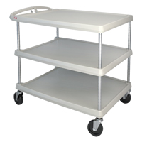 myCart Utility Cart, 3 Tiers, 26" x 36-7/8" x 36", 500 lbs. Capacity Ottawa Fastener Supply
