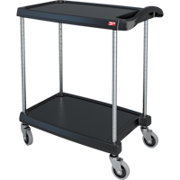 myCart Utility Cart, 2 Tiers, 16" x 35-1/2" x 27", 300 lbs. Capacity Ottawa Fastener Supply