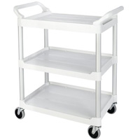 Service Utility Cart, 3 Tiers, 33" x 37" x 18", 200 lbs. Capacity Ottawa Fastener Supply