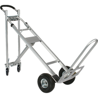 Three-Position Spartan III Convertible Hand Truck, Aluminum, 750 lbs. Capacity Ottawa Fastener Supply