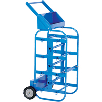 Chariot portatif pour mat&eacute;riaux bobin&eacute;s, Acier, 11 Montants, 19-1/2" la x 43-1/4" h x 17-1/2" p, Capacit&eacute; de 150 lb Ottawa Fastener Supply