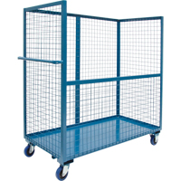 Chariot grillag&eacute; pour transport , Acier, 24" x 55" x 36", Capacit&eacute; 1200 lb Ottawa Fastener Supply