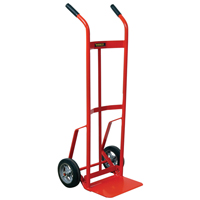 Hand Truck with Reinforced Noseplate - 136RN-HB, Dual Handle, Steel, 51" Height, 800 lbs. Capacity Ottawa Fastener Supply