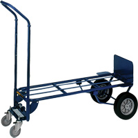 Deluxe Industrial Convertible Hand Truck, Steel, 1000 lbs. Capacity Ottawa Fastener Supply