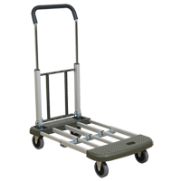Telefolding Platform Truck, Aluminum, 330 lbs., 29-1/2" L x 17-1/2" W, 36-1/2" High Ottawa Fastener Supply