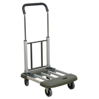Telefolding Platform Truck, Aluminum, 330 lbs., 29-1/2" L x 17-1/2" W, 36-1/2" High Ottawa Fastener Supply