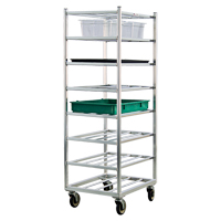 Shelf Cart, 8 Tiers, 20-7/8" W x 67" H x 27" D, 600 lbs. Capacity MO462 | Ottawa Fastener Supply