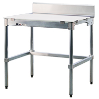 Poly-Top Workbench, 36" W x 24" D x 35-1/2" H, 2000 lbs. Capacity MO499 | Ottawa Fastener Supply