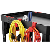 Heavy-Duty Adaptable Utility Cart, 2 Tiers, 17-3/4" x 36" x 46-1/5", 500 lbs. Capacity Ottawa Fastener Supply