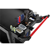 Heavy-Duty Adaptable Utility Cart, 2 Tiers, 17-3/4" x 36" x 46-1/5", 500 lbs. Capacity Ottawa Fastener Supply