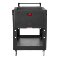 Heavy-Duty Adaptable Utility Cart, 2 Tiers, 25-1/5" x 36" x 51-1/2", 500 lbs. Capacity Ottawa Fastener Supply