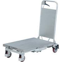 Manual Hydraulic Scissor Lift Table, 27-1/2" L x 17-5/8" W, Partial Stainless Steel, 400 lbs. Capacity Ottawa Fastener Supply