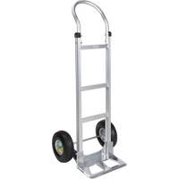 Knocked Down Hand Truck, Continuous Handle, Aluminum, 49-5/8" Height, 500 lbs. Capacity Ottawa Fastener Supply