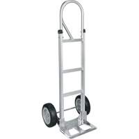 Knocked Down Hand Truck, P-Handle Handle, Aluminum, 52-1/8" Height, 500 lbs. Capacity Ottawa Fastener Supply