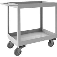 Industrial Grade Shelf Cart, 2 Tiers, 16" W x 34" H x 36-7/16" D, 600 lbs. Capacity Ottawa Fastener Supply