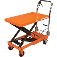Hydraulic Scissor Lift Table, 32" L x 19-3/4" W, Steel, 660 lbs. Capacity MP006 | Ottawa Fastener Supply
