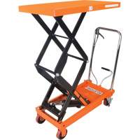 Hydraulic Scissor Lift Table, 35-3/4" L x 19-3/4" W, Steel, 770 lbs. Capacity MP007 | Ottawa Fastener Supply
