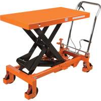 Hydraulic Scissor Lift Table, 40" L x 20 " W, Steel, 2200 lbs. Capacity MP011 | Ottawa Fastener Supply