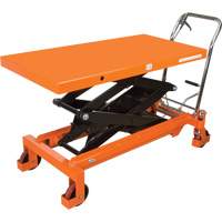 Hydraulic Scissor Lift Table, 48" L x 24" W, Steel, 1540 lbs. Capacity MP012 | Ottawa Fastener Supply