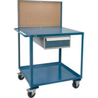 Chariot de service mobile, 2 Tiers, 24" la x 57" h x 40" p, Capacit&eacute; 1200 lb Ottawa Fastener Supply