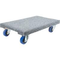 Socles roulants en bois franc pour usage moyen, Roues en Polyol&eacute;fine, Capacit&eacute; de 900 lb, 18" la x 24" p x 7" h Ottawa Fastener Supply