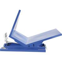 Open Sided Hopper, Steel, 1 cu.yd., Blue Ottawa Fastener Supply