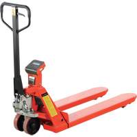 Eco Weigh-Scale Pallet Truck with Thermal Printer, 45" L x 22.5" W, 4400 lbs. Cap. MP256 | Ottawa Fastener Supply